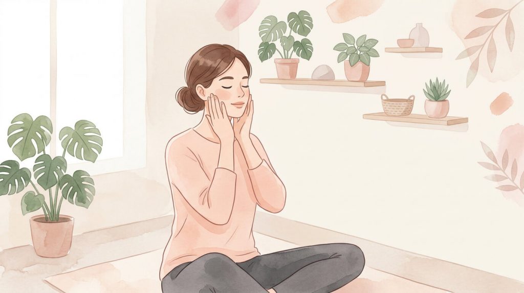 Illustration de routine du matin