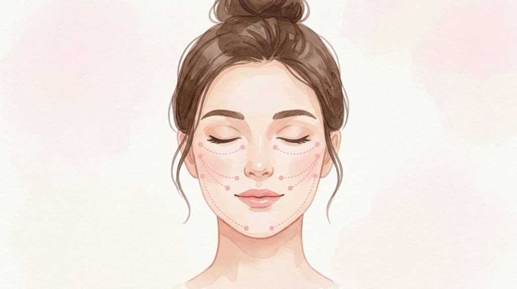 Illustration de routine du matin