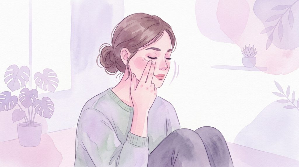 Illustration routine du soir