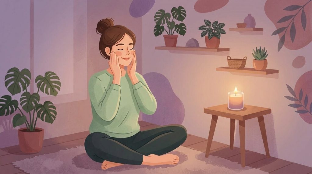 Illustration routine du soir