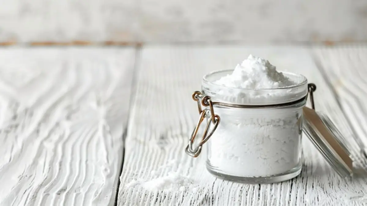bicarbonate soude poudre blanche pot cuisine