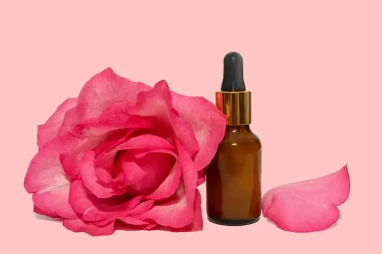 huile rose musquée bouteille peau éclatante