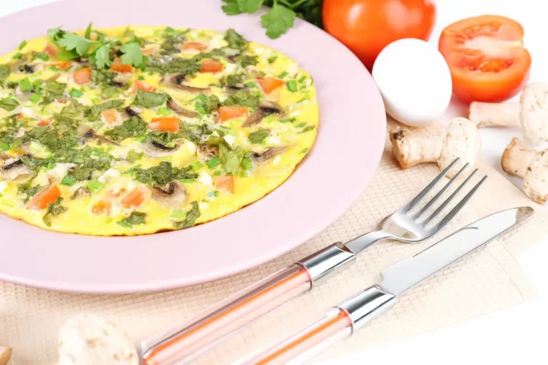 omelette oeufs saine legumes