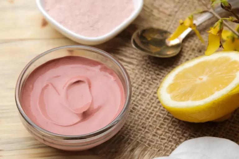 homemade face mask bowl