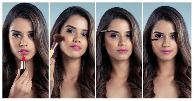 maquillage etapes visage