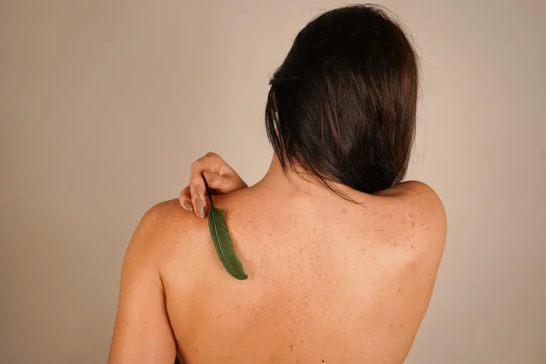 petit bouton dos peau naturelle soin