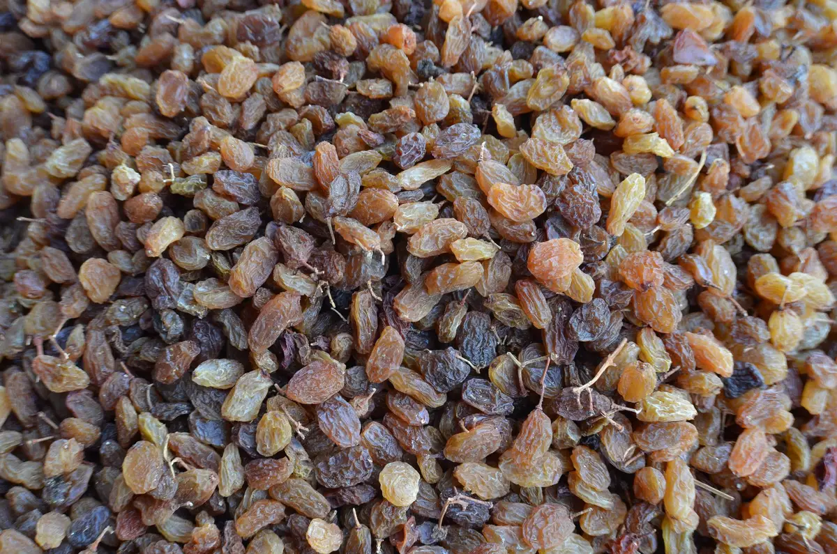 raisins secs tas naturel lumière