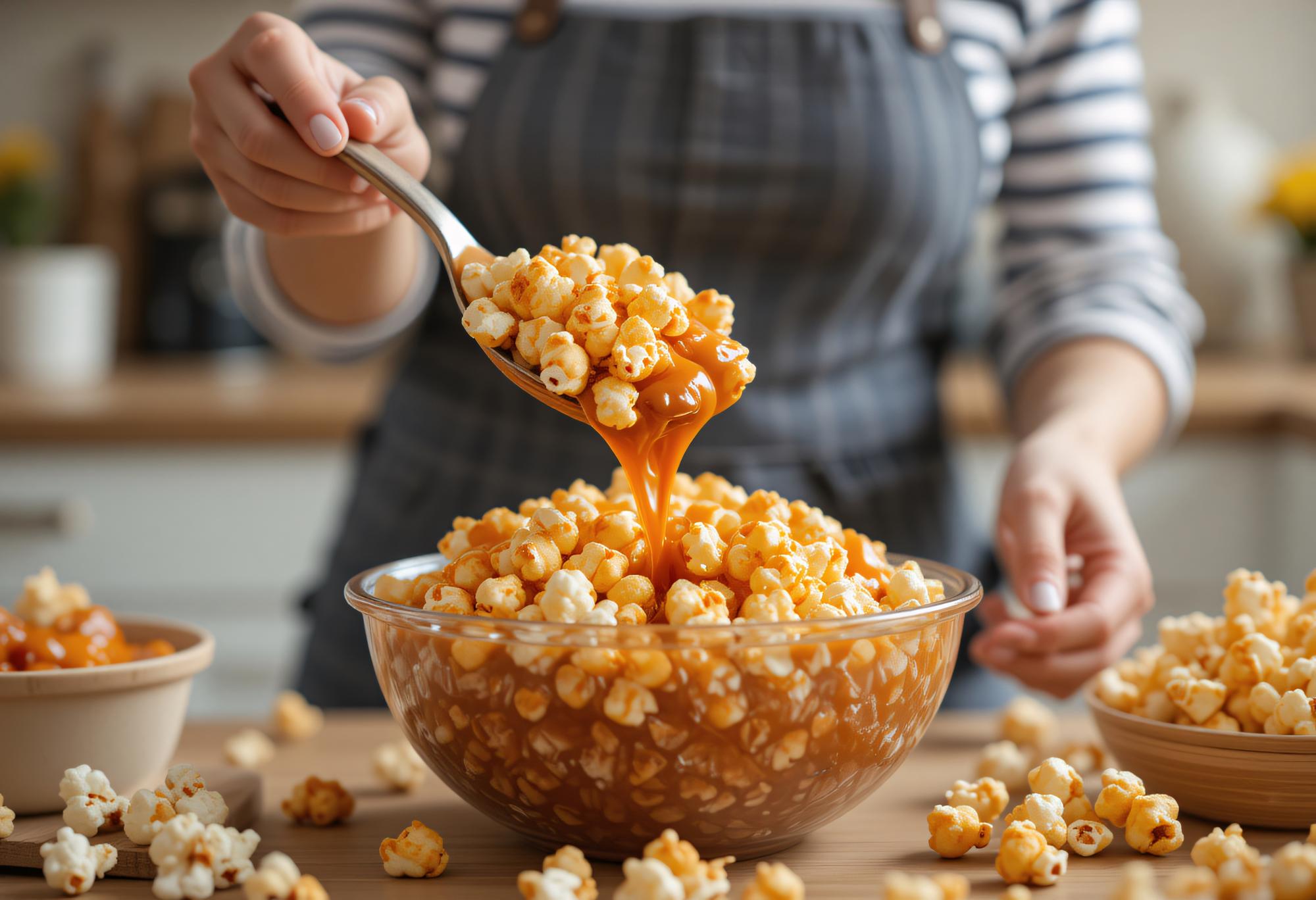 Comment faire un pop corn sucré maison de base&nbsp;?