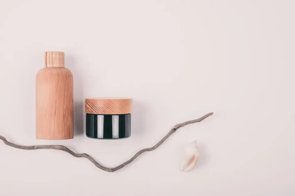 produits cosmétiques minimalistes