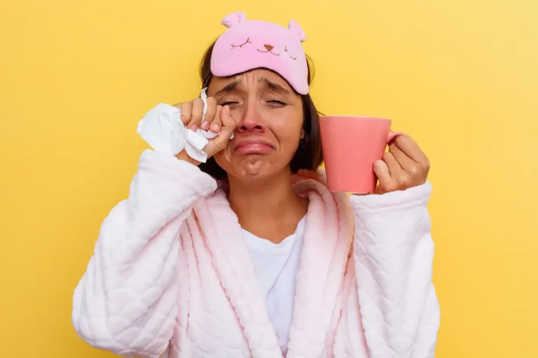 yeux gonflés matin