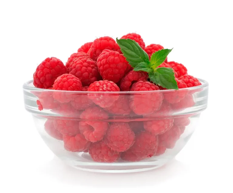 framboises fraîches bol
