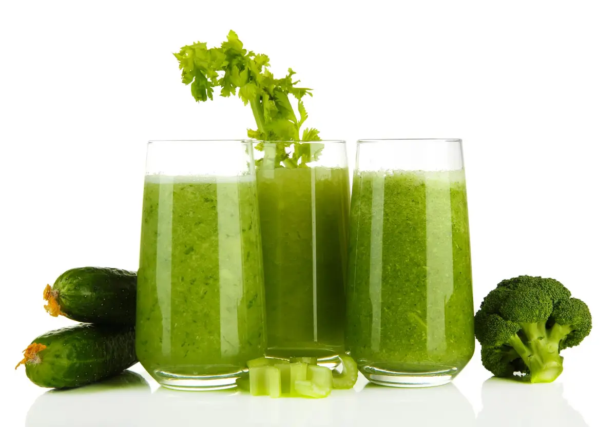 green vegetable juice
