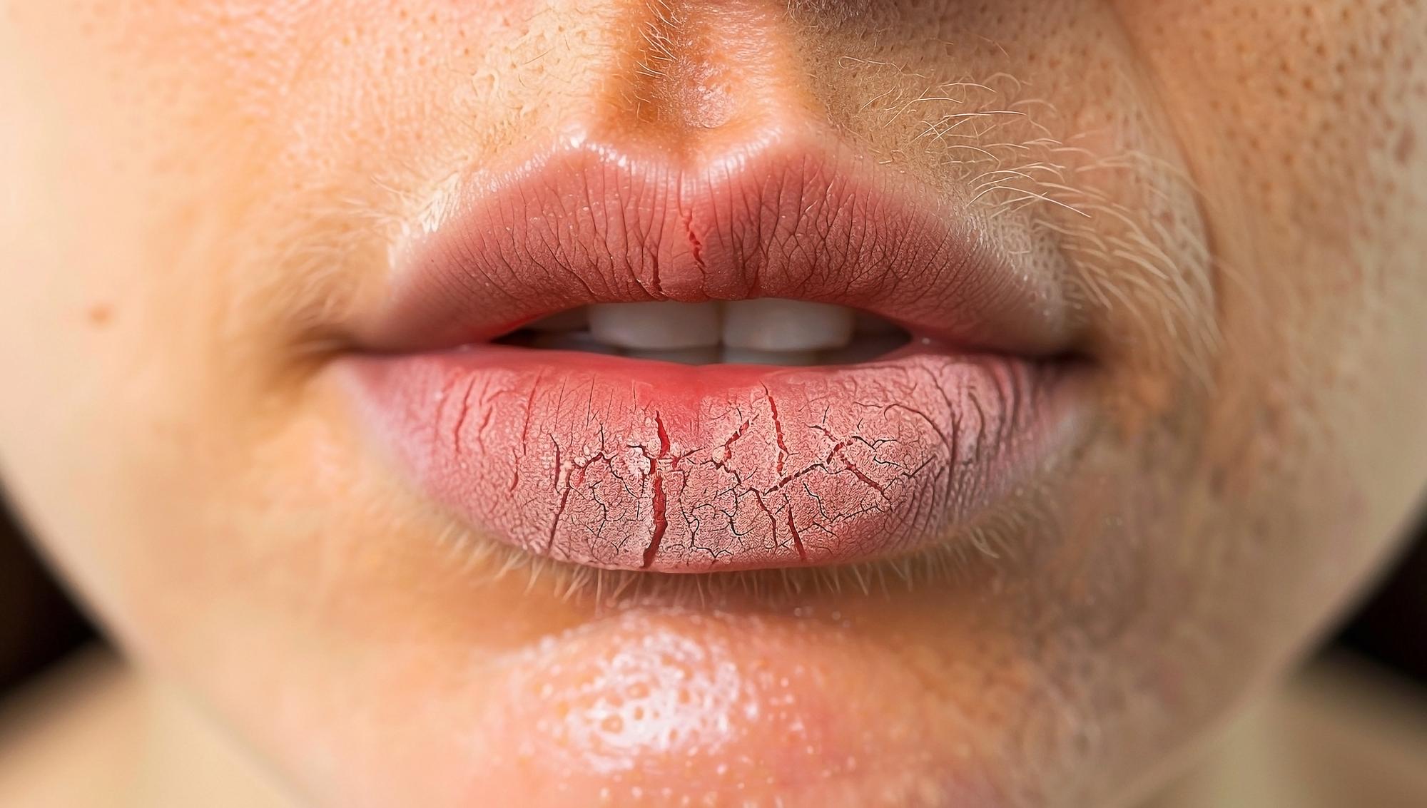 Pourquoi une fissure au coin des lèvres apparaît-elle ?