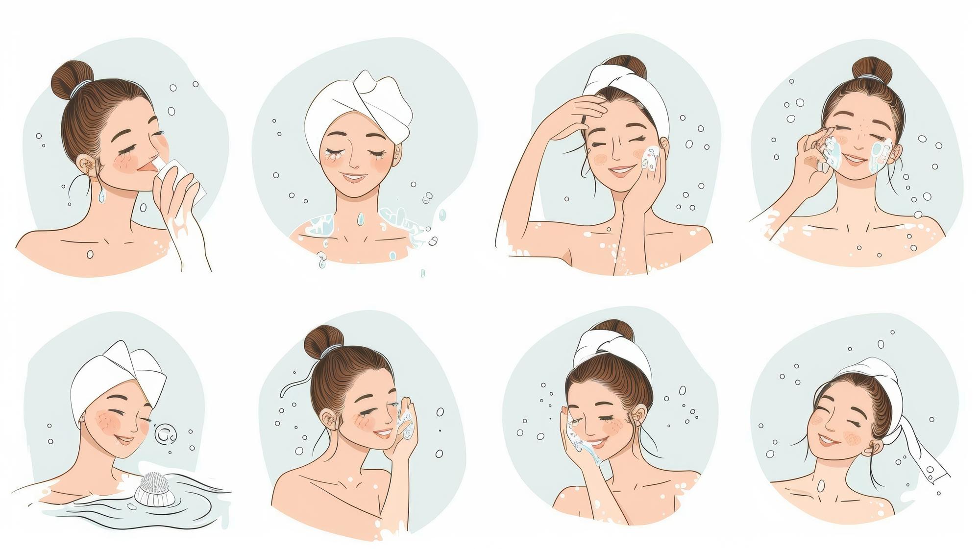 Exemple de mini-routine selon ton type de peau