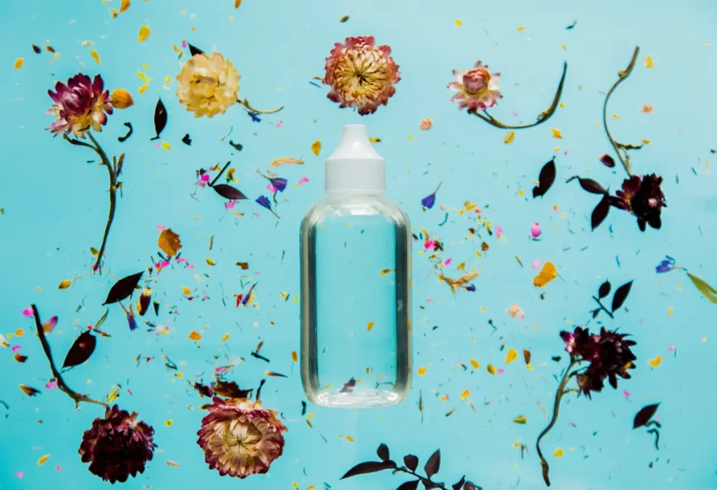 flacon eau florale